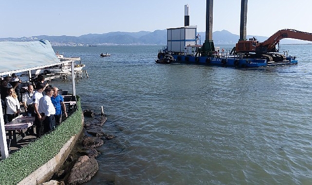 1,5 milyon ton dip çamuru çıkarıldı, rota kuzeye çevrildi 1,5 milyon ton dip çamuru çıkarıldı, rota kuzeye çevrildi