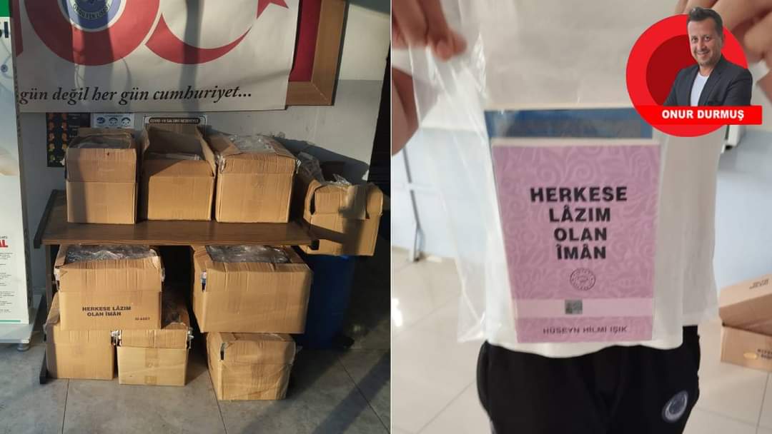 Devlet Okulunda Cemaat Kitapları Dağıtıldı
