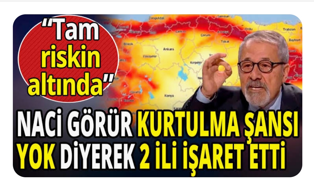 Kurtulma şansı yok...