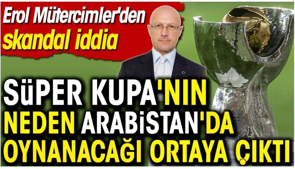 Süper kupa maçı için skandal iddia