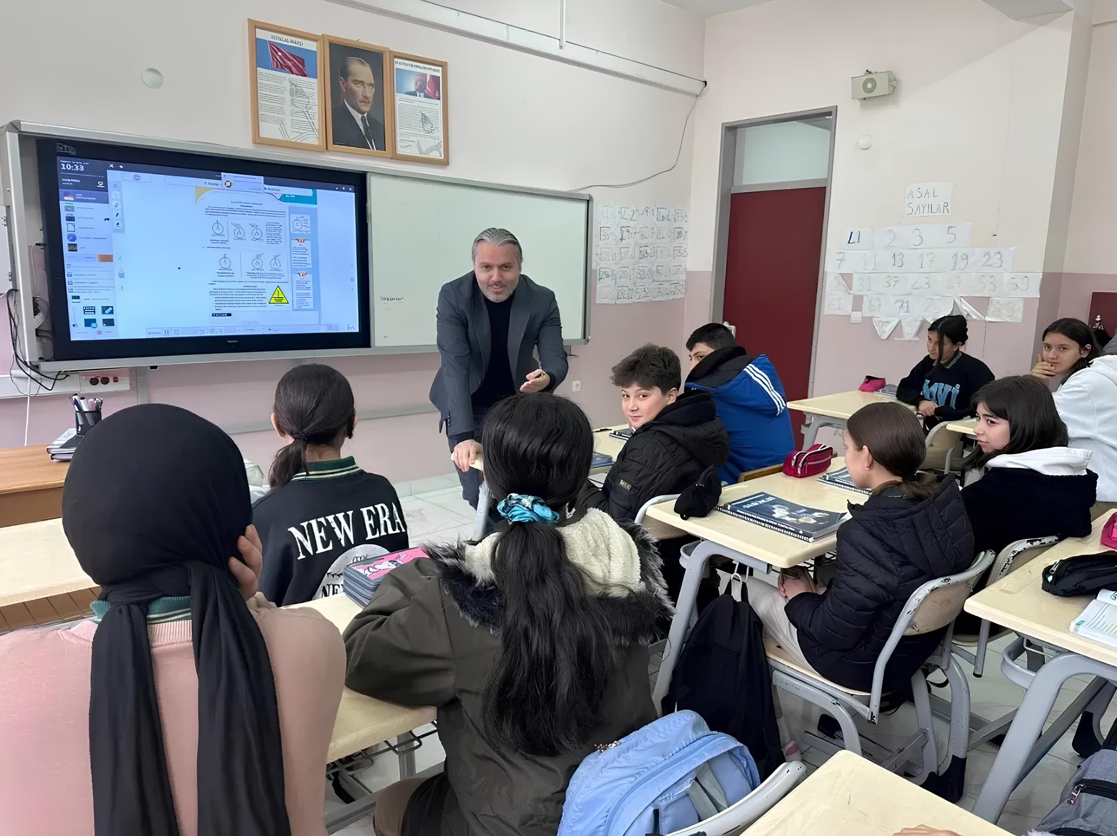 Aybastılı Öğrencilere LGS Maratonunda Moral Ziyareti