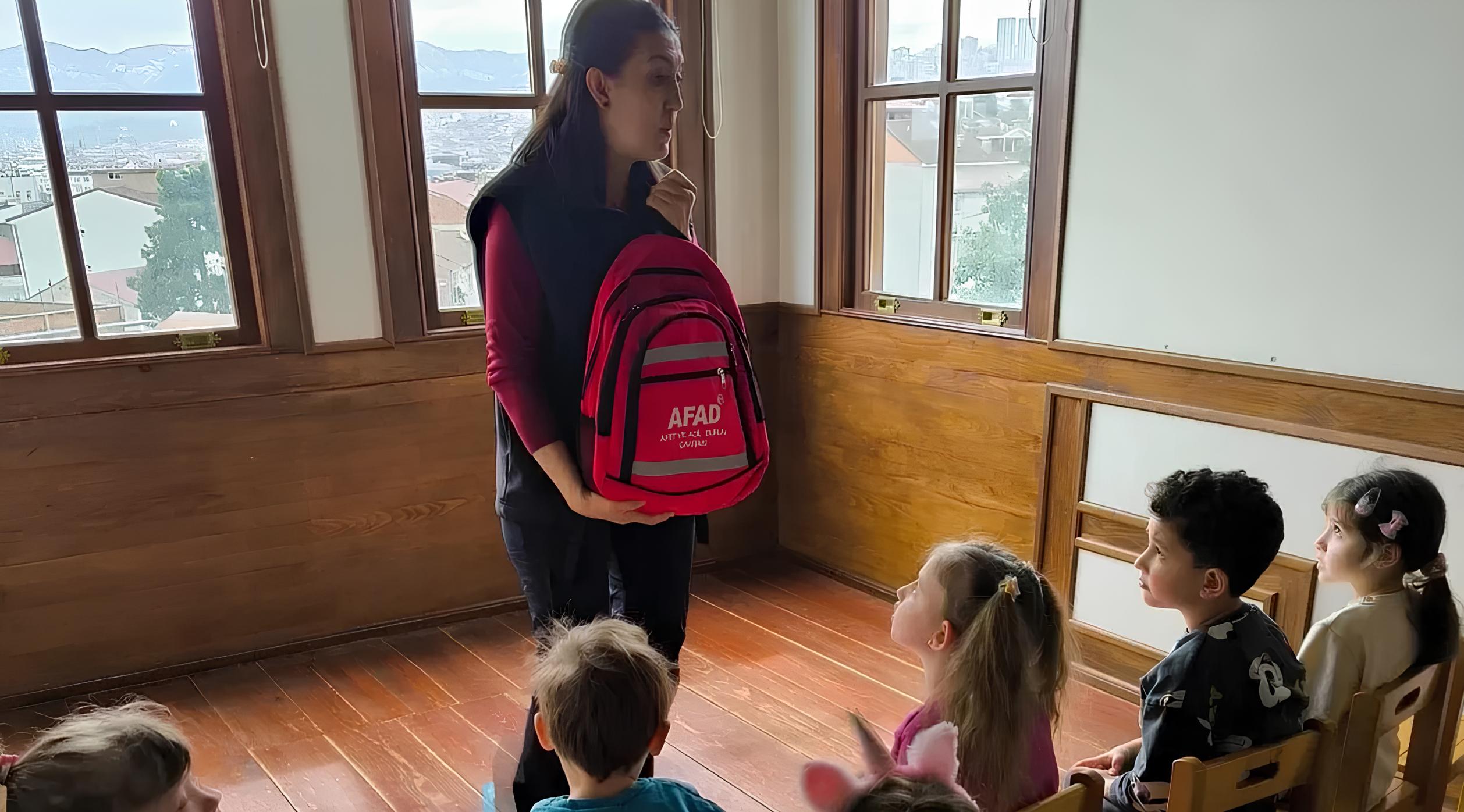 Ordu AFAD’dan Minik Öğrencilere Afet Bilinci