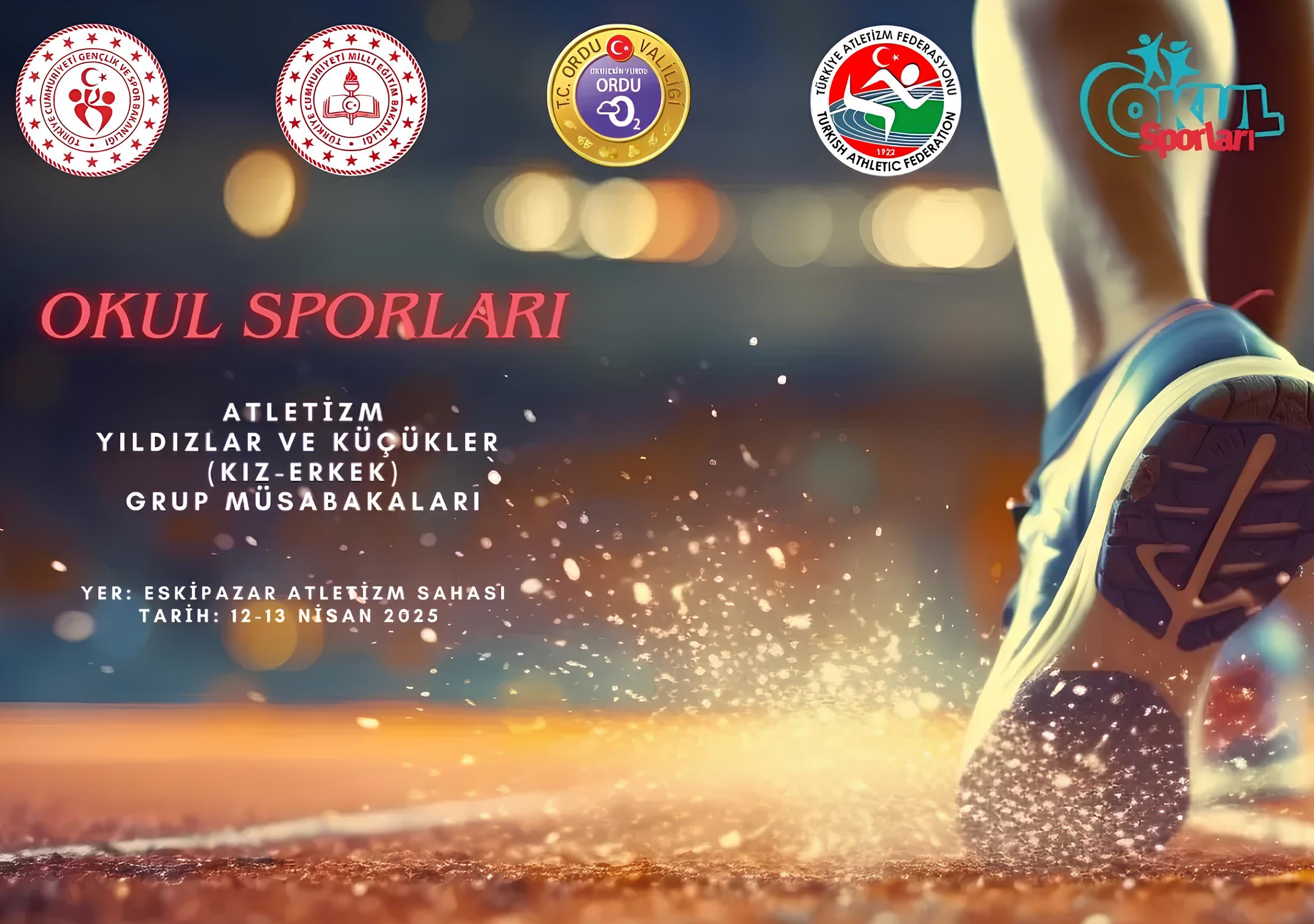 Ordu’da Atletizm Heyecanı Yaşanacak