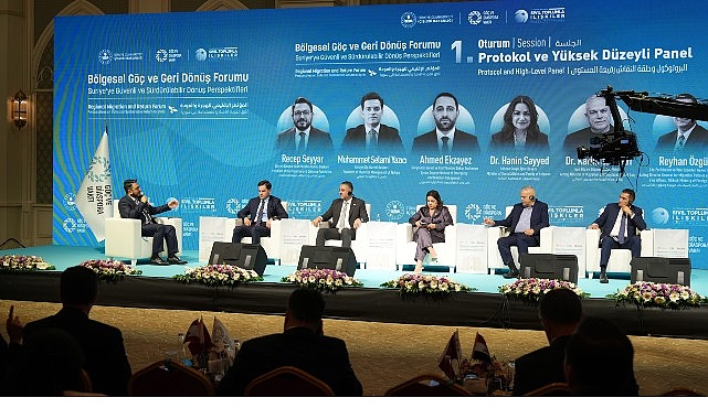 6 Ülkeden Üst Düzey Katılımla Bölgesel Göç ve Geri Dönüş Perspektifleri Forumu Ankara'da Gerçekleştirildi 6 Ülkeden Üst Düzey Katılımla Bölgesel Göç ve Geri Dönüş Perspektifleri Forumu Ankara'da Gerçekleştirildi