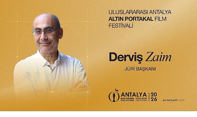 63. Uluslararası Antalya Altın Portakal Film Festivali'nde Ulusal Uzun Jüri Başkanı Derviş Zaim! 63. Uluslararası Antalya Altın Portakal Film Festivali'nde Ulusal Uzun Jüri Başkanı Derviş Zaim!