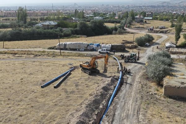 7 mahallede 20 bin hanenin içme suyu sorunu çözüldü 7 mahallede 20 bin hanenin içme suyu sorunu çözüldü