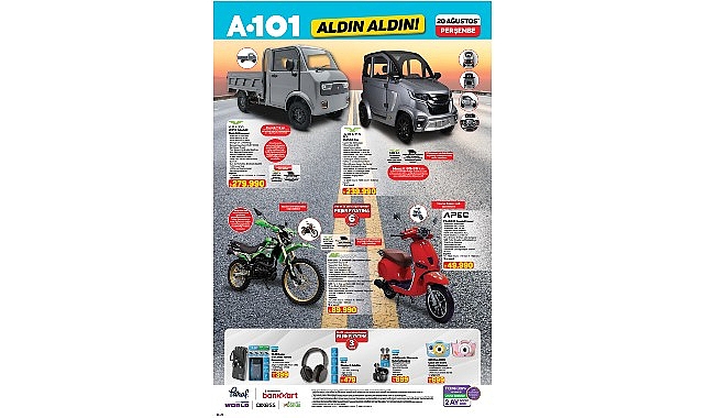 A101 20 Ağustos'ta Elektrikli Kamyoneti Satışa Sunacak A101 20 Ağustos'ta Elektrikli Kamyoneti Satışa Sunacak
