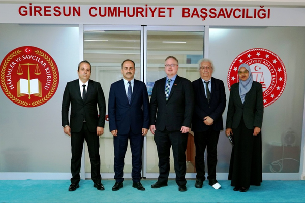 ABD Ankara Büyükelçiliği heyetinden Giresun Adliyesi'ne ziyaret ABD Ankara Büyükelçiliği heyetinden Giresun Adliyesi'ne ziyaret