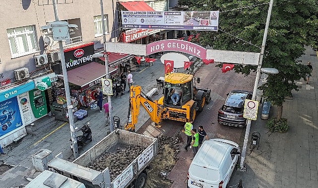 Ali Fuat Başgil Caddesi de yenileniyor Ali Fuat Başgil Caddesi de yenileniyor
