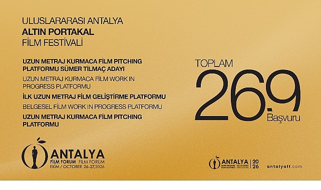 Altın Portakal'da Film Forum Başvuruları Sona Erdi! Altın Portakal'da Film Forum Başvuruları Sona Erdi!
