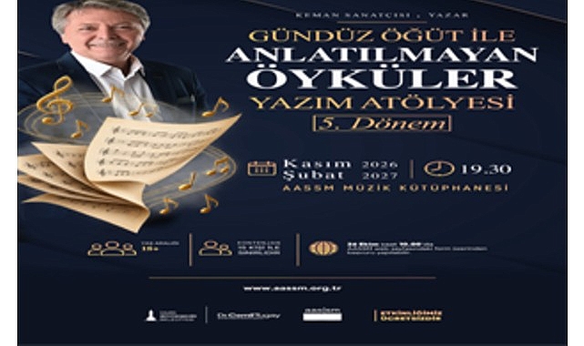 “Anlatılmayan Öyküler" Atölyesi'nin 5. dönemi başlıyor “Anlatılmayan Öyküler" Atölyesi'nin 5. dönemi başlıyor