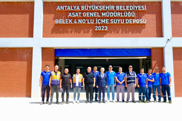 ASAT'tan COP31 öncesi Antalya'nın su altyapısına yatırım ASAT'tan COP31 öncesi Antalya'nın su altyapısına yatırım