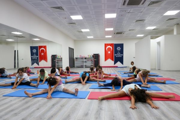 Aydın’da çocuklara ücretsiz jimnastik eğitimi Aydın’da çocuklara ücretsiz jimnastik eğitimi