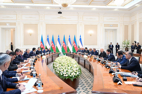 Azerbaycan ve Özbekistan Yüksek Devletlerarası Konseyi Taşkent’te toplandı Azerbaycan ve Özbekistan Yüksek Devletlerarası Konseyi Taşkent’te toplandı