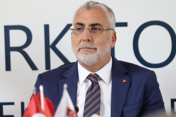Bakan Işıkhan, İNTES heyetini kabul etii Bakan Işıkhan, İNTES heyetini kabul etii