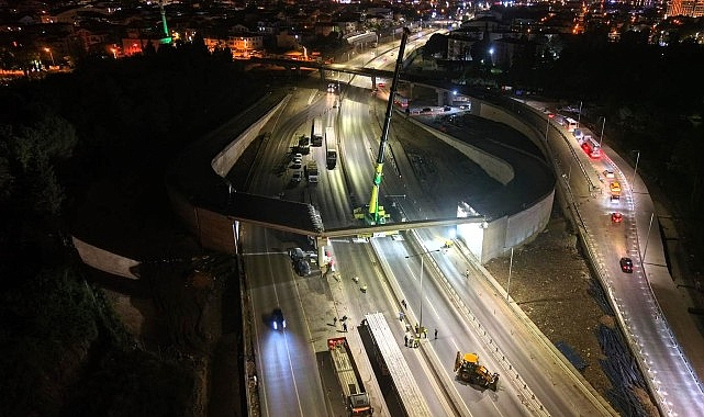 Başiskele Koridor Projesi'nde 9 köprünün montajı bitti Başiskele Koridor Projesi'nde 9 köprünün montajı bitti