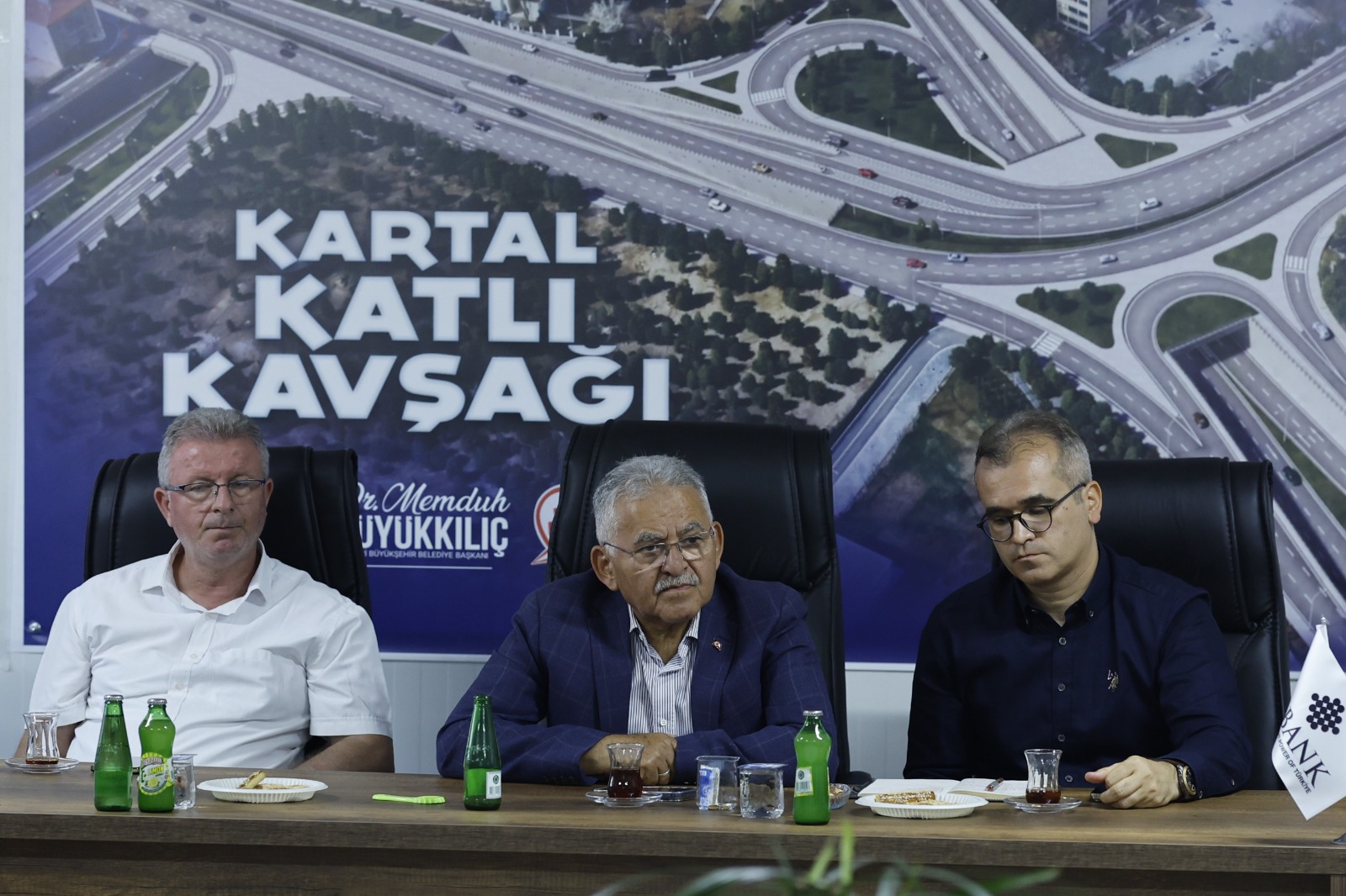Başkan Büyükkılıç, Kartal Katlı Kavşağı Projesi'nde çalışmaları yerinde inceledi Başkan Büyükkılıç, Kartal Katlı Kavşağı Projesi'nde çalışmaları yerinde inceledi