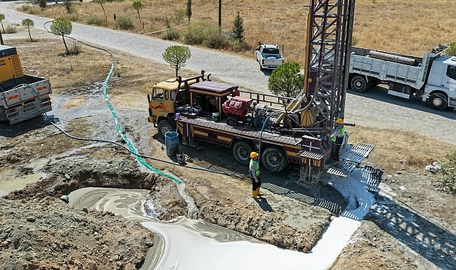 Başkan Çerçioğlu, Aydın'ın su kaynaklarını güçlendiren yatırımlarını sürdürüyor Başkan Çerçioğlu, Aydın'ın su kaynaklarını güçlendiren yatırımlarını sürdürüyor