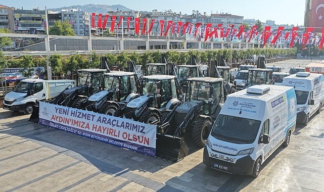 Başkan Çerçioğlu Büyükşehir Belediyesi'nin Araç Filosunu 90 Milyon Liralık Yatırımla Güçlendirdi Başkan Çerçioğlu Büyükşehir Belediyesi'nin Araç Filosunu 90 Milyon Liralık Yatırımla Güçlendirdi