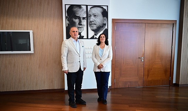 Başkan Çerçioğlu'na İncirliova Belediye Başkanı Aytekin Kaya'dan Ziyaret Başkan Çerçioğlu'na İncirliova Belediye Başkanı Aytekin Kaya'dan Ziyaret