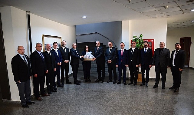  Başkan Çerçioğlu'na Nazilli Ticaret Odası'ndan Ziyaret