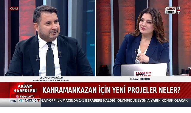  Başkan Çırpanoğlu canlı yayında açıkladı: “Kahramankazan'ı geleceğe taşıyacak özgül ağırlığı yüksek bir vizyon sergiliyoruz."