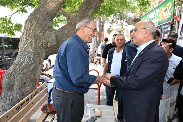 Başkan Er, Yazıhan’da hizmetleri inceledi Başkan Er, Yazıhan’da hizmetleri inceledi
