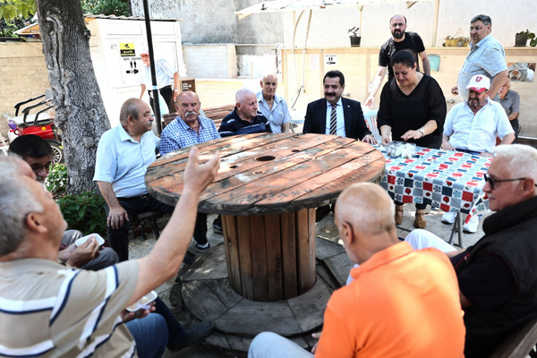 Başkan Ertemur, saha ziyaretlerini sürdürüyor Başkan Ertemur, saha ziyaretlerini sürdürüyor