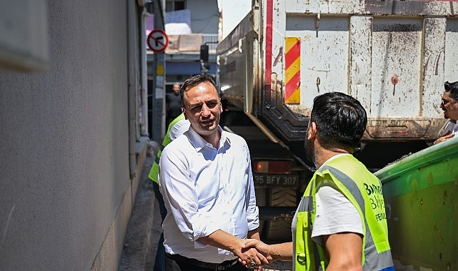 Başkan Eşki Çamdibi'nde sözünü tutuyor Başkan Eşki Çamdibi'nde sözünü tutuyor