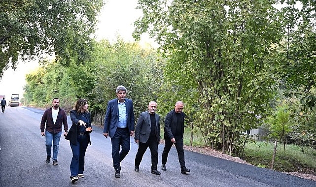 Başkan Kocaman Çalışmaları Yerinde İnceledi Başkan Kocaman Çalışmaları Yerinde İnceledi