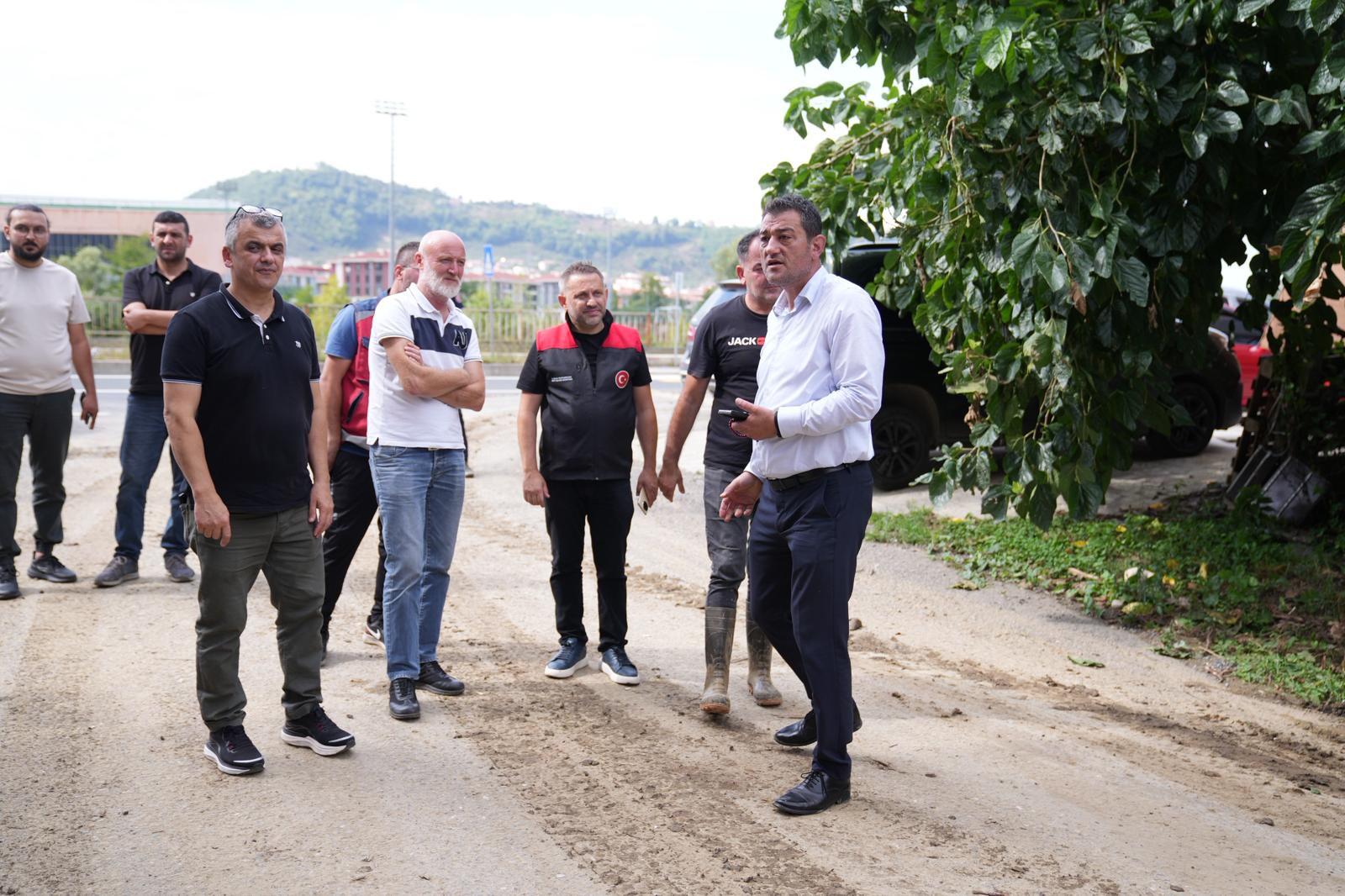 Başkan Köse, yağıştan etkilenen bölgelerde incelemelerde bulundu Başkan Köse, yağıştan etkilenen bölgelerde incelemelerde bulundu