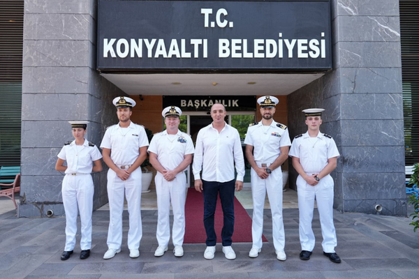 Başkan Kotan, İtalyan Deniz Kuvvetleri Heyetini ağırladı Başkan Kotan, İtalyan Deniz Kuvvetleri Heyetini ağırladı
