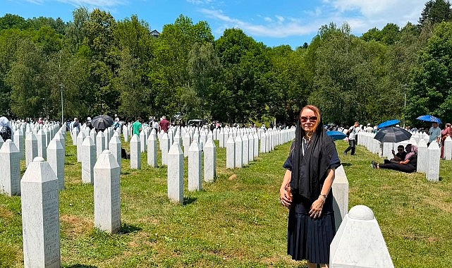 Başkan Mutlu, Bosna Hersek'te Srebrenitsa'nın acısına ortak oldu Başkan Mutlu, Bosna Hersek'te Srebrenitsa'nın acısına ortak oldu