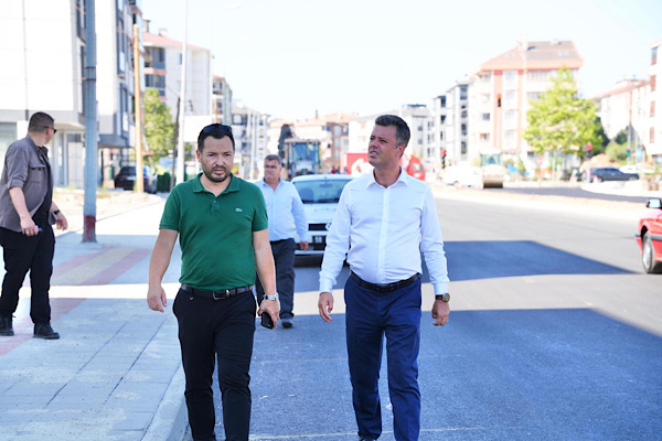 Başkan Sarıkurt, devam eden projeleri yerinde inceledi Başkan Sarıkurt, devam eden projeleri yerinde inceledi