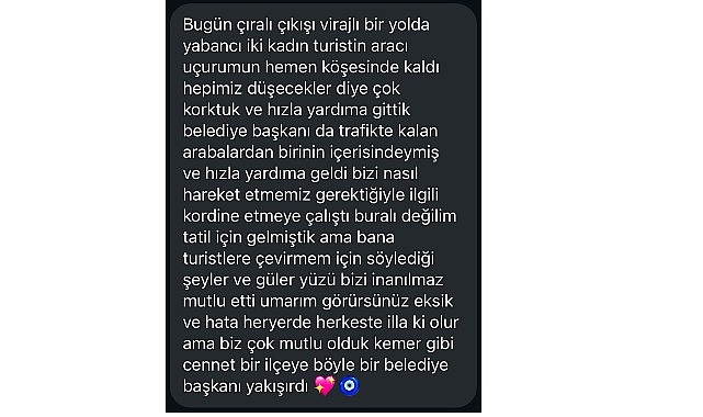 Başkan Topaloğlu'nun duyarlılığı takdir topladı Başkan Topaloğlu'nun duyarlılığı takdir topladı
