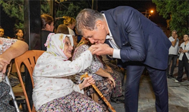 Başkan Tugay'dan Beydağlı kadınlara çağrı: Üretin, alım garantisi bizden Başkan Tugay'dan Beydağlı kadınlara çağrı: Üretin, alım garantisi bizden
