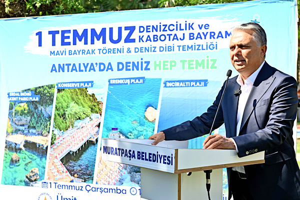 Başkan Uysal: Plajlarımız, ilham kaynağı oldu Başkan Uysal: Plajlarımız, ilham kaynağı oldu