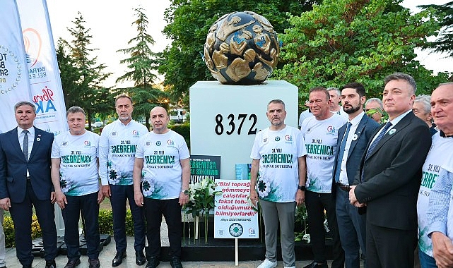 Bayrampaşa'da Srebrenitsa şehitleri için anlamlı yürüyüş Bayrampaşa'da Srebrenitsa şehitleri için anlamlı yürüyüş