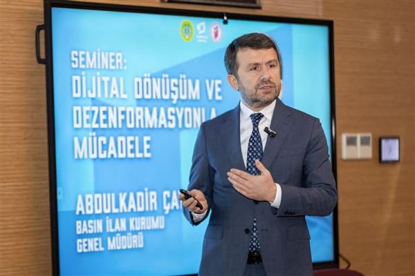 BİK Genel Müdürü Çay: Teyit edemediğiniz haber gerçek değildir BİK Genel Müdürü Çay: Teyit edemediğiniz haber gerçek değildir