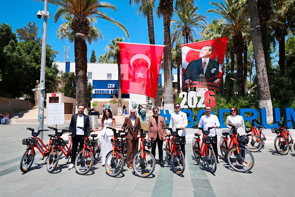 Bodrum’da 300 Elektrikli Bisikletli Paylaşım Sistemi için sözleşme imzalandı Bodrum’da 300 Elektrikli Bisikletli Paylaşım Sistemi için sözleşme imzalandı