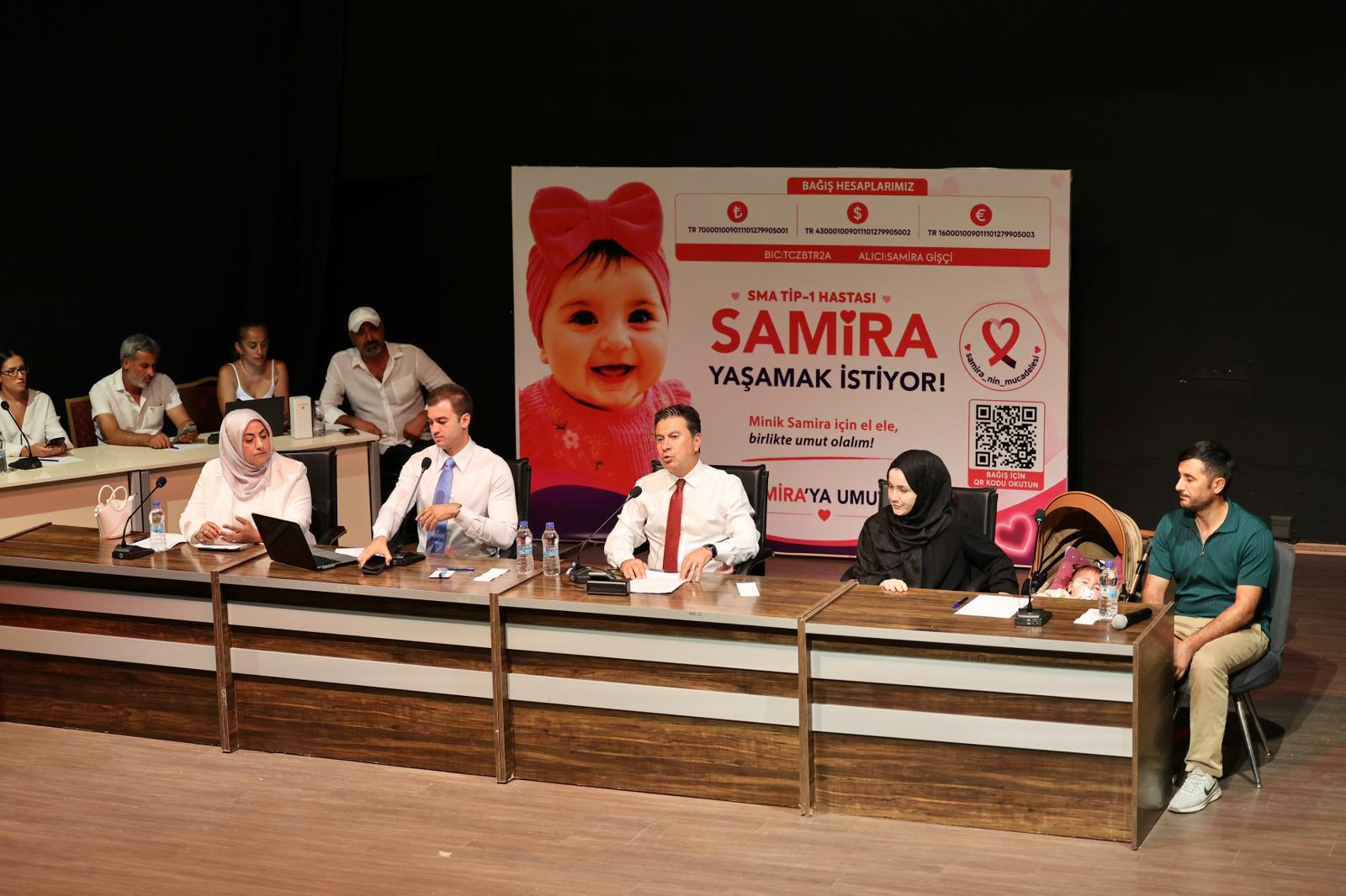 Bodrum'da SMA hastası Samira bebek için yardım gecesi düzenlendi Bodrum'da SMA hastası Samira bebek için yardım gecesi düzenlendi