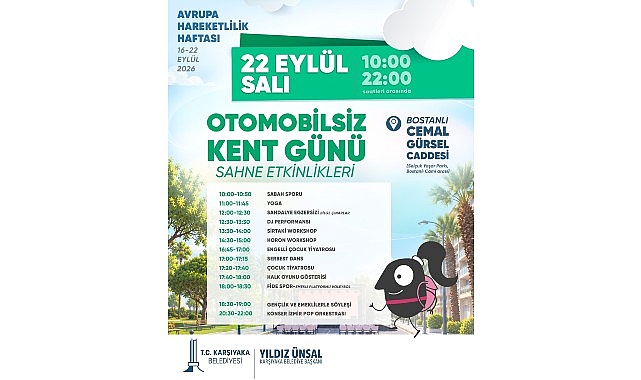 Bostanlı'da otomobilsiz gün! Bostanlı'da otomobilsiz gün!
