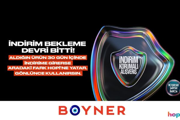 Boyner’den alışverişte “Ya sonra indirime girerse?” endişesine karşı güvence Boyner’den alışverişte “Ya sonra indirime girerse?” endişesine karşı güvence
