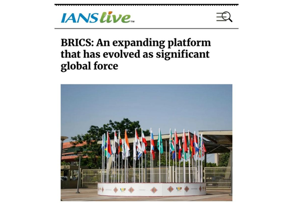 "BRICS, dünyanın çok kutupluluğunu savunan önemli güç oldu" "BRICS, dünyanın çok kutupluluğunu savunan önemli güç oldu"