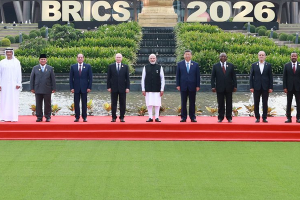 BRICS Zirvesi’ne katılan liderler, aile fotoğrafı çektirdi BRICS Zirvesi’ne katılan liderler, aile fotoğrafı çektirdi