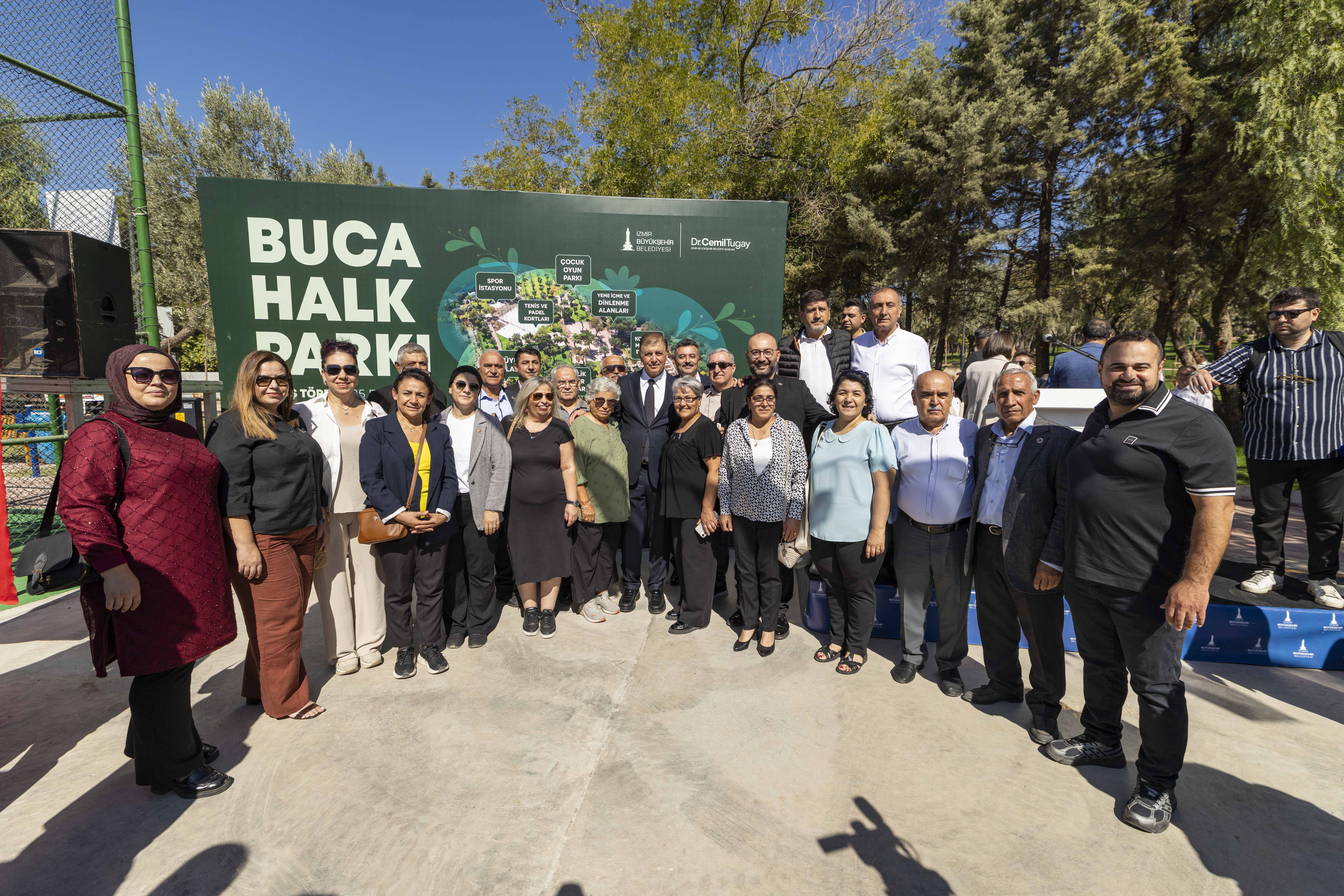 Buca Halk Parkı hizmete açıldı Buca Halk Parkı hizmete açıldı