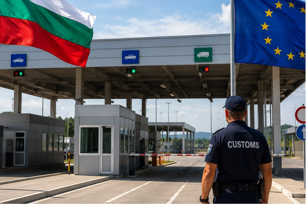 Bulgaristan'da sınır kapısında beyan edilmemiş altın ve döviz ele geçirildi