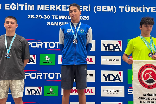 Bursa Büyükşehir Belediyesporlu yüzücülerden Türkiye Şampiyonası'nda 3 madalya Bursa Büyükşehir Belediyesporlu yüzücülerden Türkiye Şampiyonası'nda 3 madalya