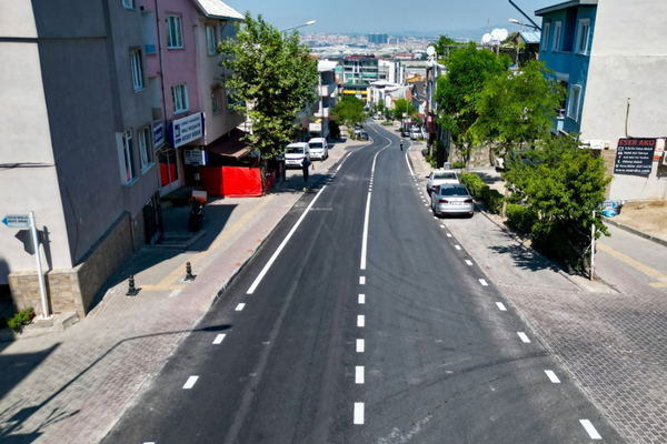 Bursa’da Dumlupınar Caddesi yenilendi Bursa’da Dumlupınar Caddesi yenilendi