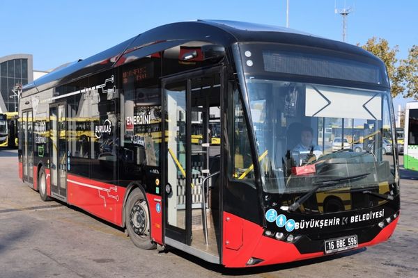 Bursa’da elektrikli otobüs dönüşümü hızlanıyor Bursa’da elektrikli otobüs dönüşümü hızlanıyor